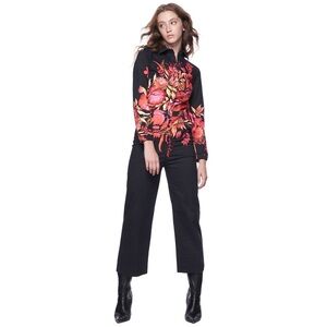 Alex Jumpsuit | Magenta Kirigami